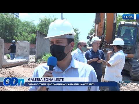 Obras de construcão da galeria da zona leste se arrastam haÌ oito anos 07 10 2021