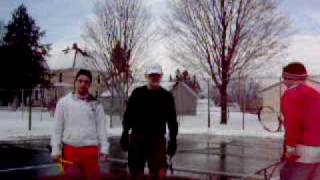 preview picture of video 'Winter Tennis Icemen Dec 27 2009'