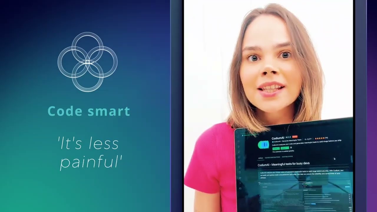 CodiumAI SaaS Testimonial thumbnail