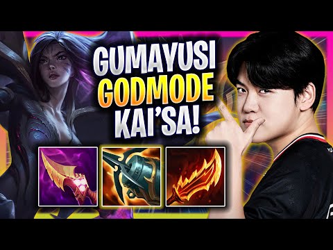 GUMAYUSI LITERALLY GOD MODE WITH KAI'SA! - T1 Gumayusi Plays Kai'sa ADC vs Ziggs! | Season 2025