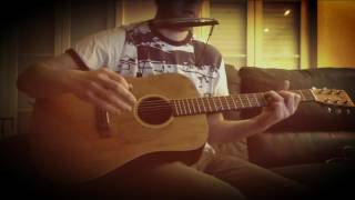 How To Play &quot;NATURAL BEAUTY&quot; by Neil Young - Acoustic Guitar Tutorial