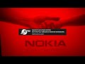 Nokia Hands Logo In Red Out