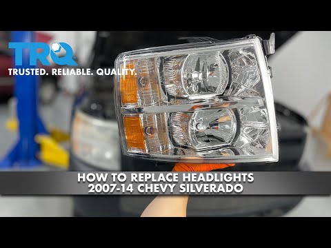 How to Replace Headlights 2007-14 Chevy Silverado