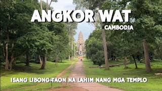 Angkor Wat Temple Cambodia 🇰🇭 1-Day itinerary |FIRST IMPRESSION |Walkaround
