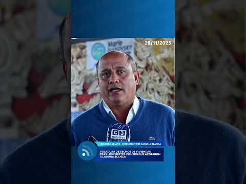 Ricardo Lemos, intendente de Laguna Blanca - 28/11/2025