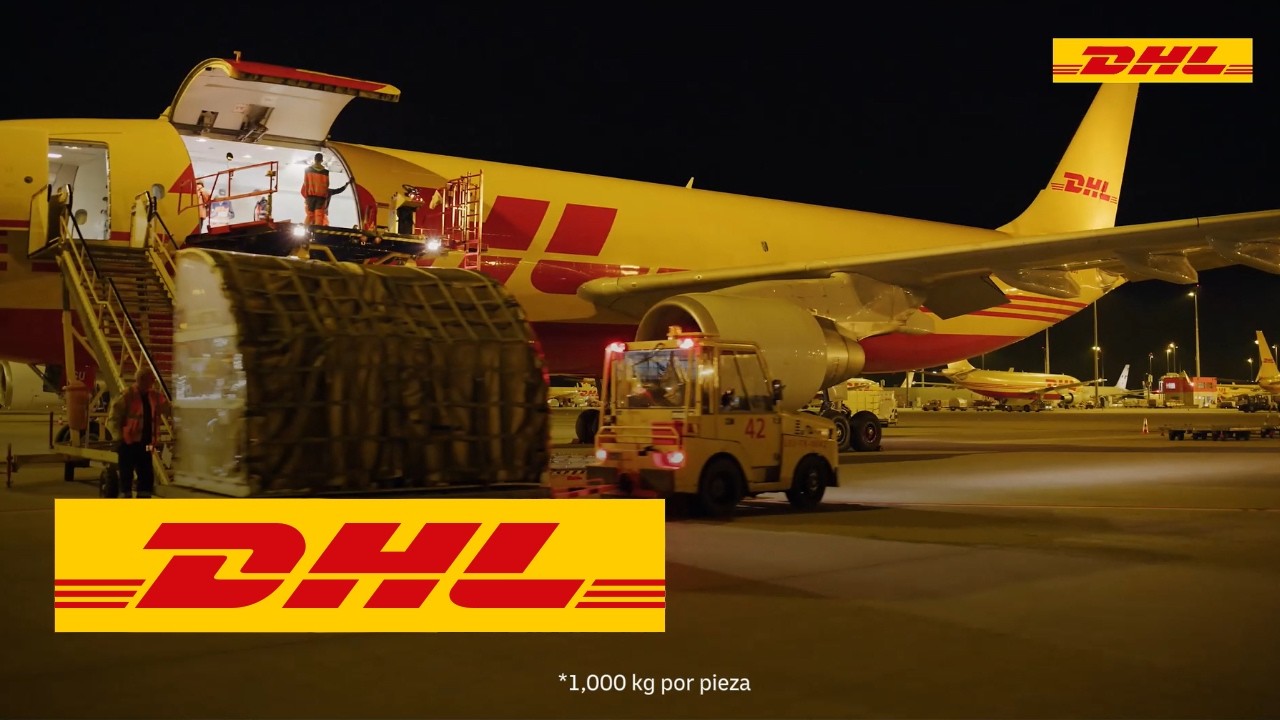 ● Movemos tu carga pesada con la eficiencia de DHL Express