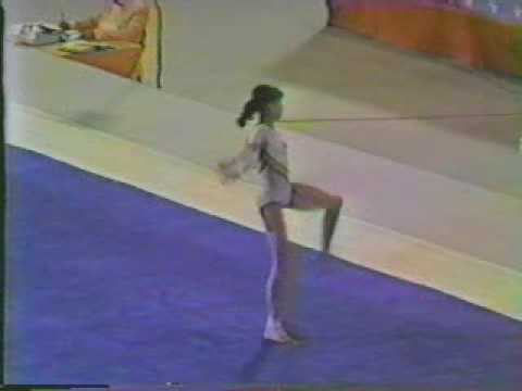 Simona Pauca 1984 Olympics Optionals Floor