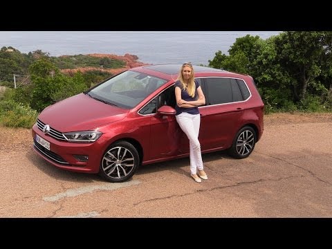 2015 Volkswagen Golf Sportsvan MPV - VW Golf SV test drive review of the Golf Plus successor