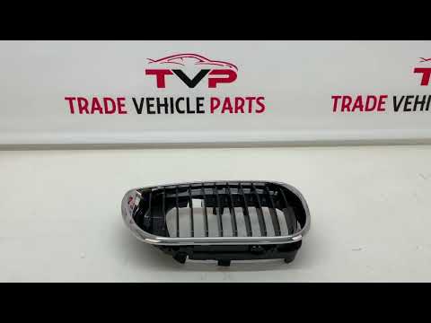 Fits BMW 3 E46 4Dr Saloon /Estate 2001-2005 Kidney Grille Black & Chrome Driver Side video