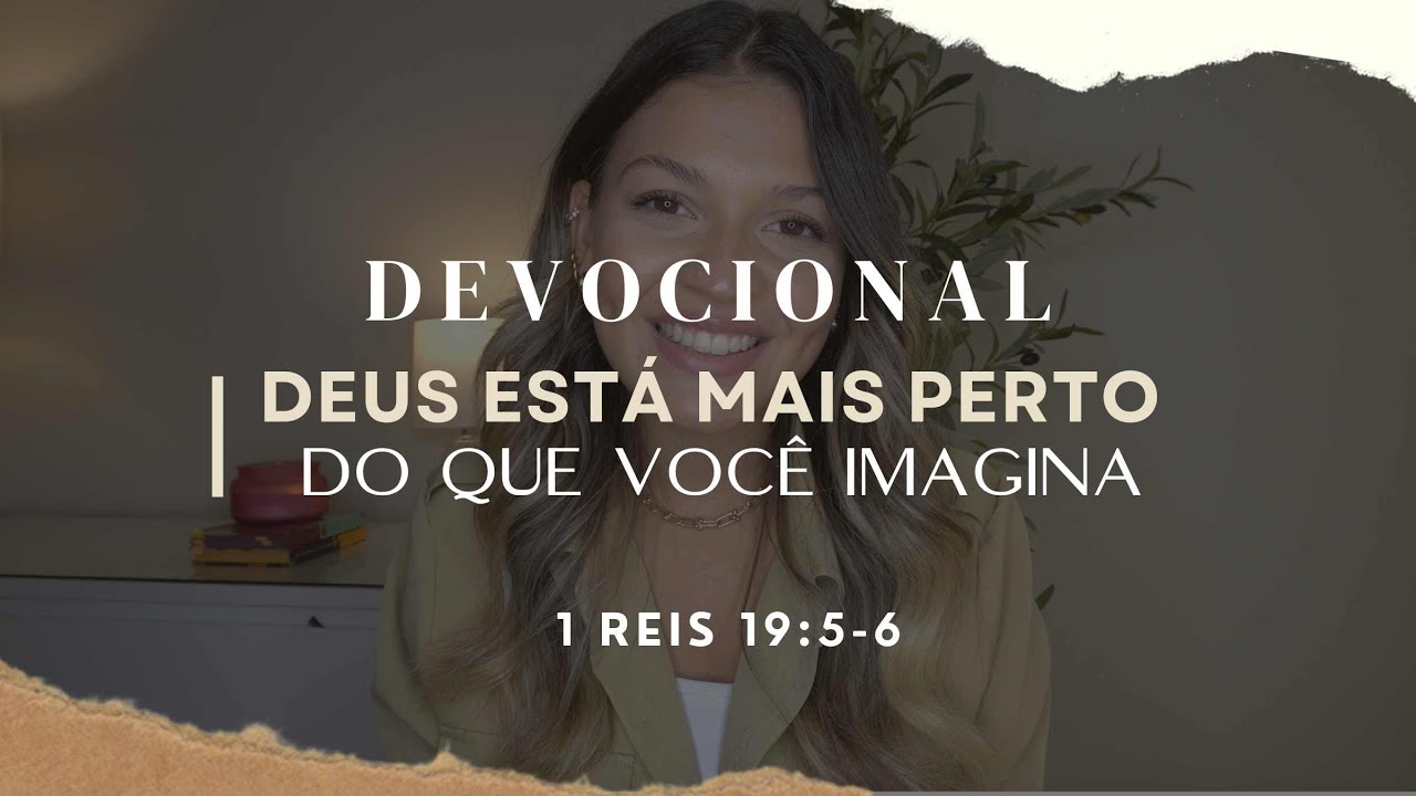 Para você que precisa do CUIDADO de Deus | DEVOCIONAL 1 Reis 19:5-6