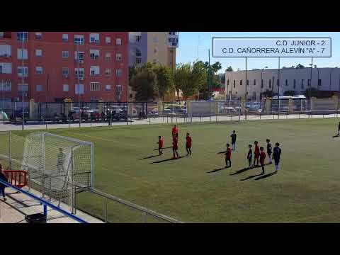 C.D. Junior 2 - C.D. Cañorrera Alevín "A" 7