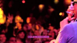 LIL B PERFORMS &quot;JUSTIN BEIBER&quot; LIVE PRODUCED BY LIL B!! GOING DUMB!!!!CRAZY BASS!