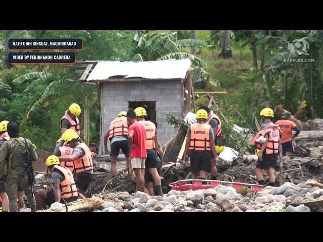 More than 40 dead in Maguindanao del Norte landslides, flooding