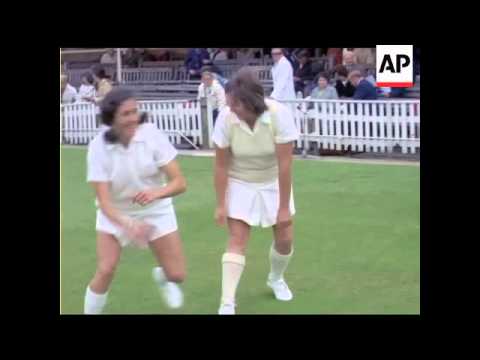 PRINCESS ANNE - WORLD CRICKET - COLOUR - NO SOUND