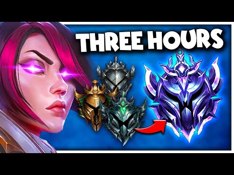 THIS is how you CLIMB to DIAMOND in 3 HOURS...with FIORA ONLY