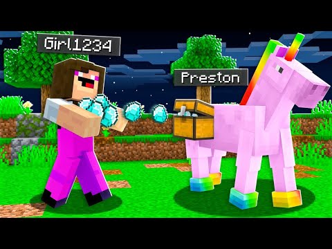 7 Ways to Steal Noob1234's Girlfriend's Diamonds! (Minecraft)