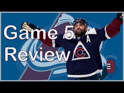 Colorado Avalanche VS Arizona Game 5 Review - Off Brand AvsCast (LIVE)