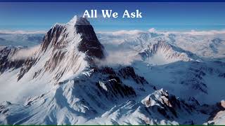 All We Ask - Donnie McClurkin (Performance Track with Lyrics)