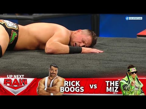 RAW 13/2/23 FULL MATCH - Rick Boogs vs The Miz