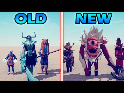 NEW VIKING TEAM vs OLD VIKING TEAM - Totally Accurate Battle Simulator | TABS