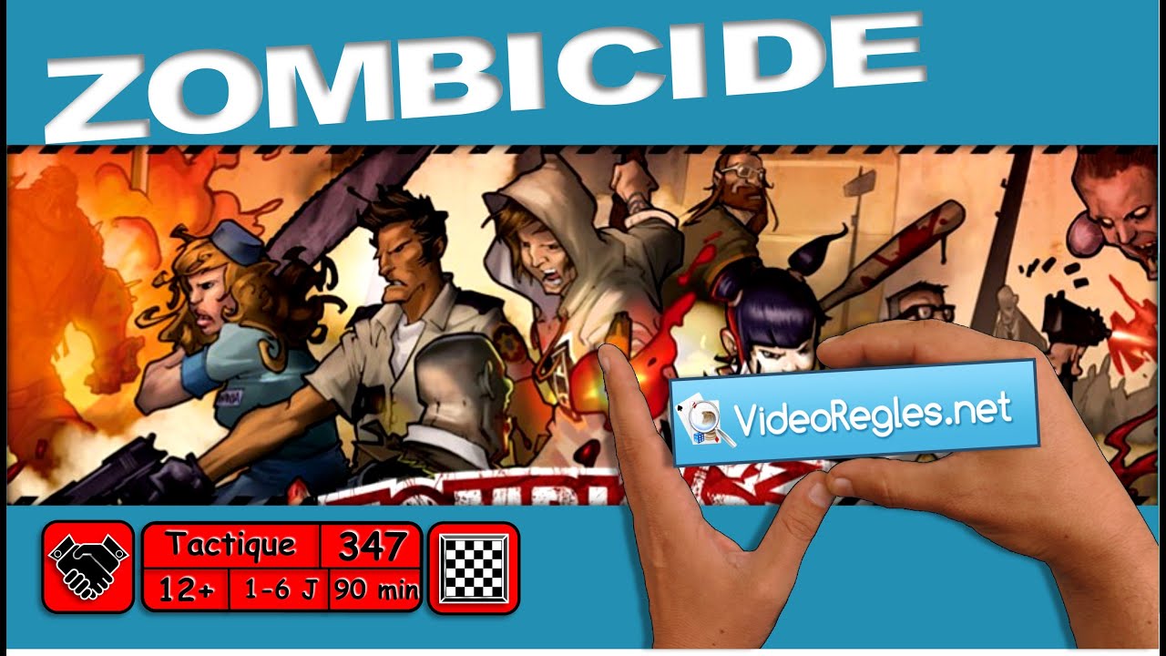 Vidéorègle Jeu de Société  ZOMBICIDE  par Yahndrev (1ère Partie) (#347)