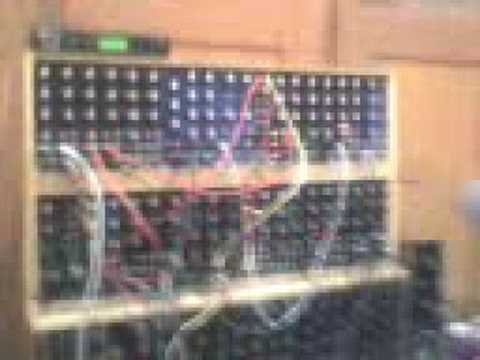 Paul Darlow's Oakley modular @ Synth DIY UK 2008