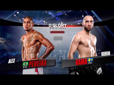 FULL MATCH - Alex Pereira vs. Burim Rama - Tournament Semi-finals: GLORY 40 Copenhagen