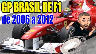 GP BRASIL DE F1 | de 2006 a 2012 EM 22 MINUTOS  #DICASDEFOTOGRAFIA #GPBRASILDEF1 #F1NABAND