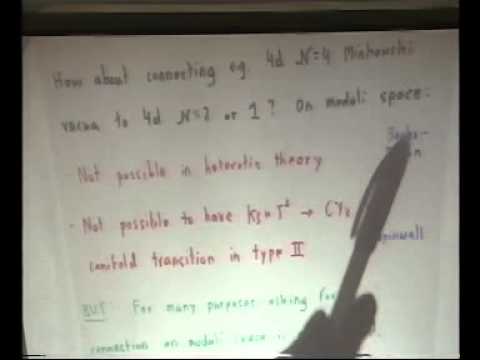 Shamit Kachru - New phenomena in compactifications with flux