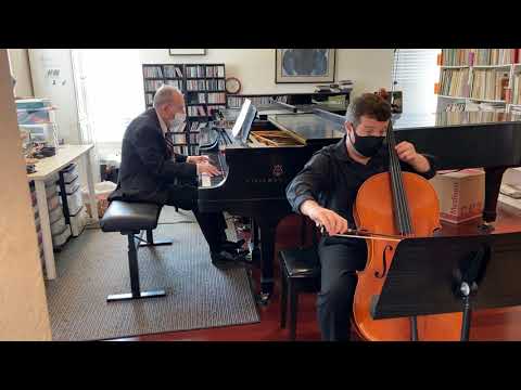 Kol Nidrei  by Bruch.  Zoltan Csikos, cello, and Joel Goodman, piano