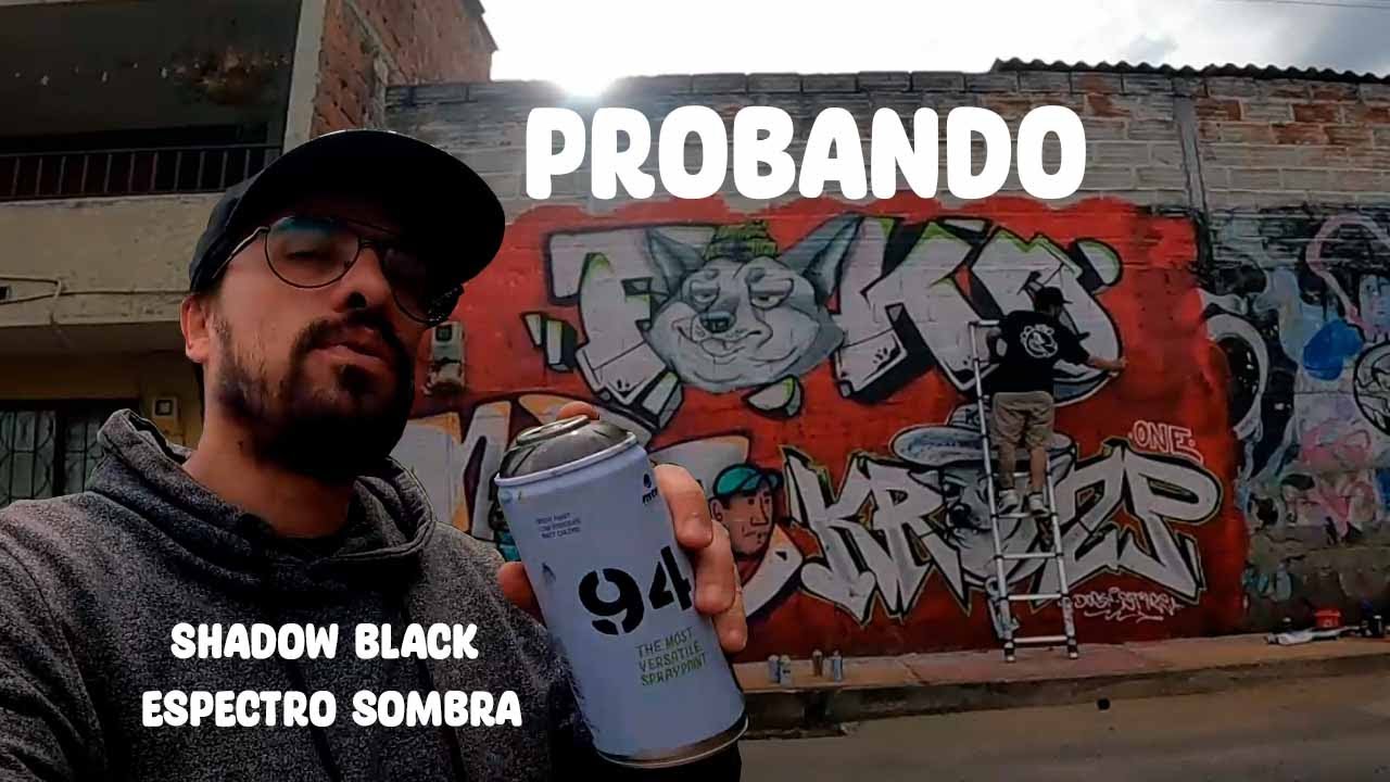 Probando SHADOW BLACK O NEGRO ESPECTRO de Montana94