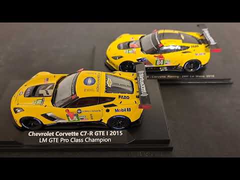 TSM vs Spark 1/43 scale Corvette C7-R (25.00 vs 75.00).