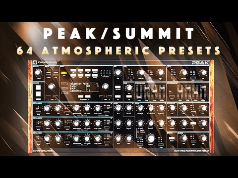 Novation Peak & Summit 64 Presets. Pads/Strings. Sound Demo