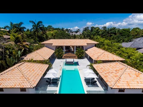 Bah030  - Modern beachfront villa in Trancoso, Bahia