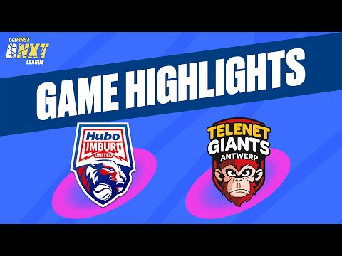 Hubo Limburg United vs. Telenet Giants Antwerp - Game Highlights