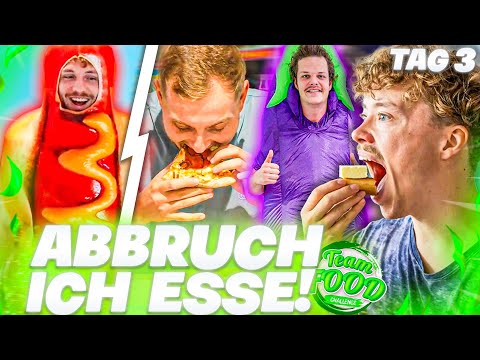 🤤🔥ES FLIEßT SABBER! | TRÄNEN & POWER MINDSET! - Tag 3 - TeamFood Challenge