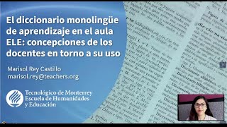 El diccionario monolingüe de aprendizaje en el aula ELE: concepciones de los docentes