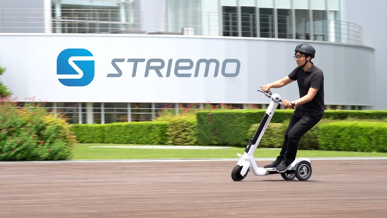 ã€IGNITIONã€‘â€œStriemoâ€, a one-person, three-wheeled electric micro-mobility product - YouTube