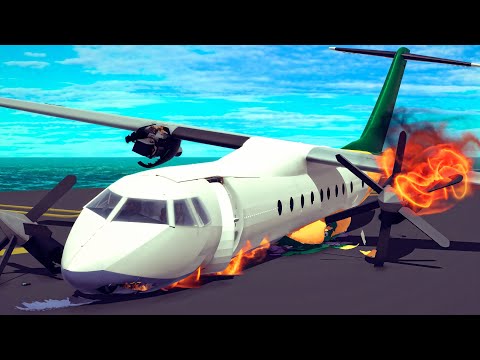 Besiege Realistic Crashes Compilation #2