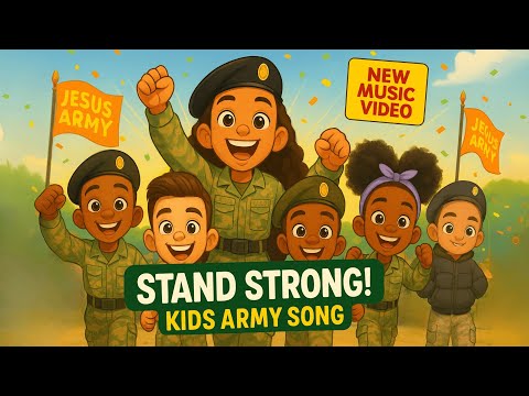 Stand Strong in the Lord | Afrobeat Kids Army Song | Ephesians 6 | Armour of God | Kids Worship Song