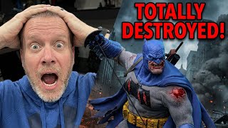Hot Toys Battle Damaged Batman Looks Insanely Detailed