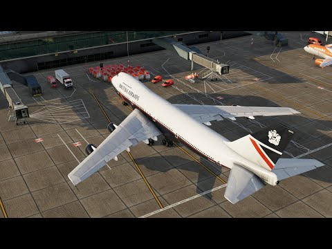 First flight in the Felis Boeing 747-200 in X-Plane 12