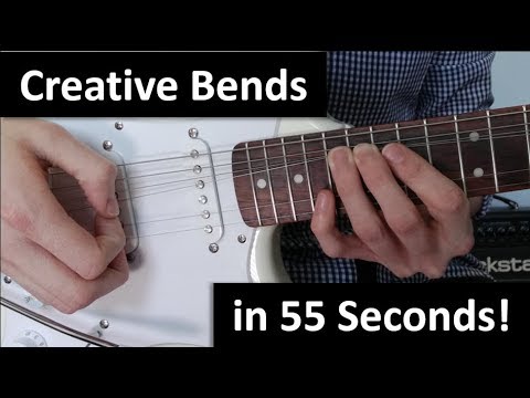 Improve Your Phrasing With Creative Bends in 55 Seconds!