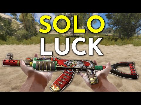 The LUCKIEST SOLO START I HAVE EVER HAD. EVER. Rust Solo Survival Movie