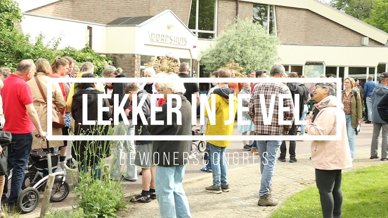 Bewonerscongres 'Lekker in je vel'