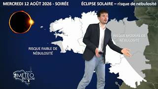 Illustration de l'actualité La météo de votre mercredi 12 août 2026