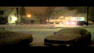 preview picture of video 'Snow Storm in Sarnia 2010'