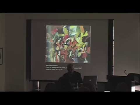 François-Marc Gagnon (1935-2019) MMFA Lecture Series 2013 Borduas, Riopelle and Automatism