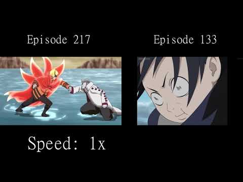 Boruto VS Naruto Animation Comparison