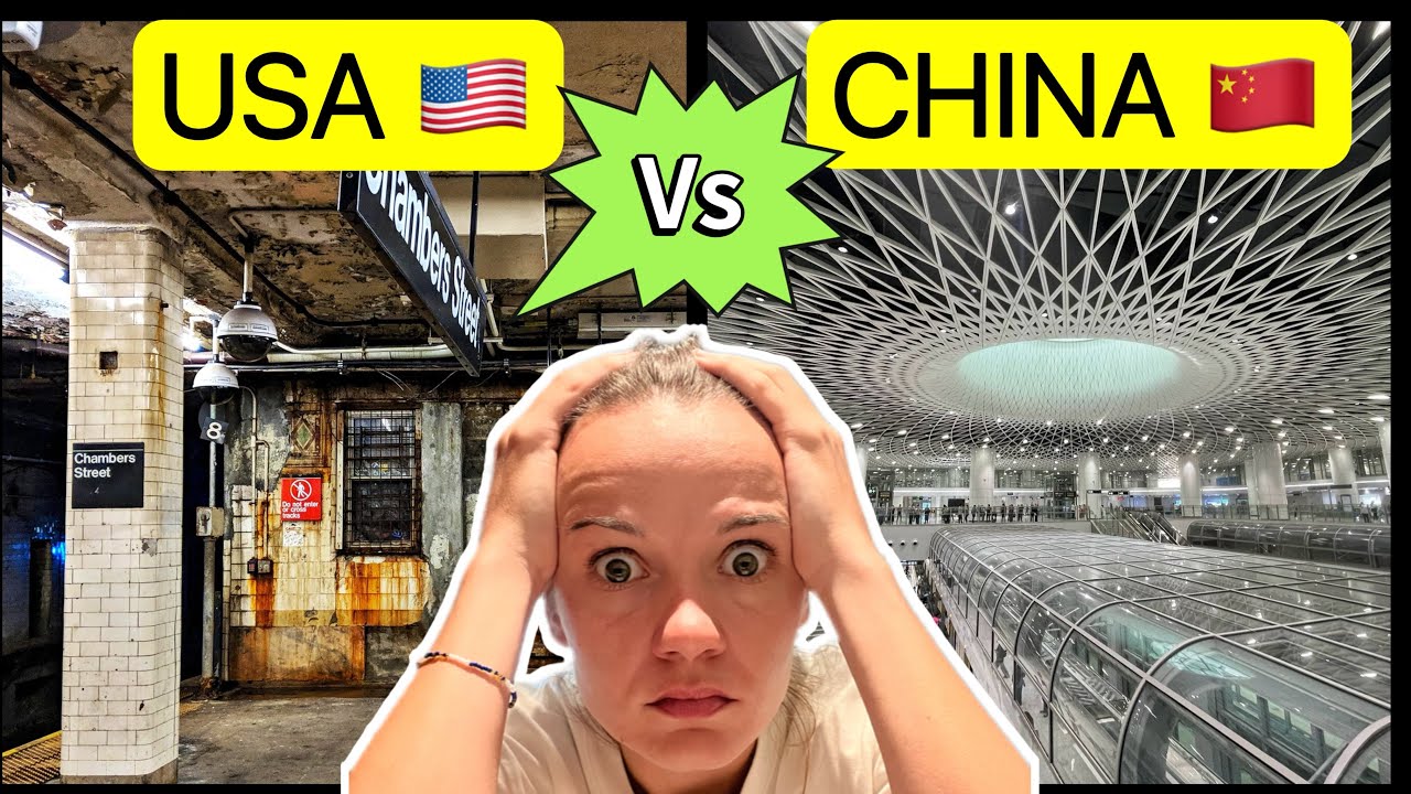 Living in China vs Living in America || 中国vs美国。。 我很震惊